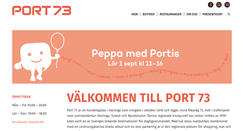 Desktop Screenshot of port73.se